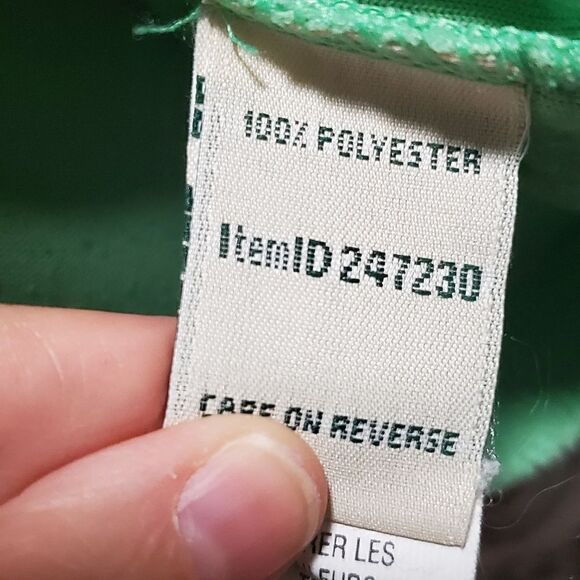 L.L. Bean Mint Green Fleece Jacket - Picture 4 of 4